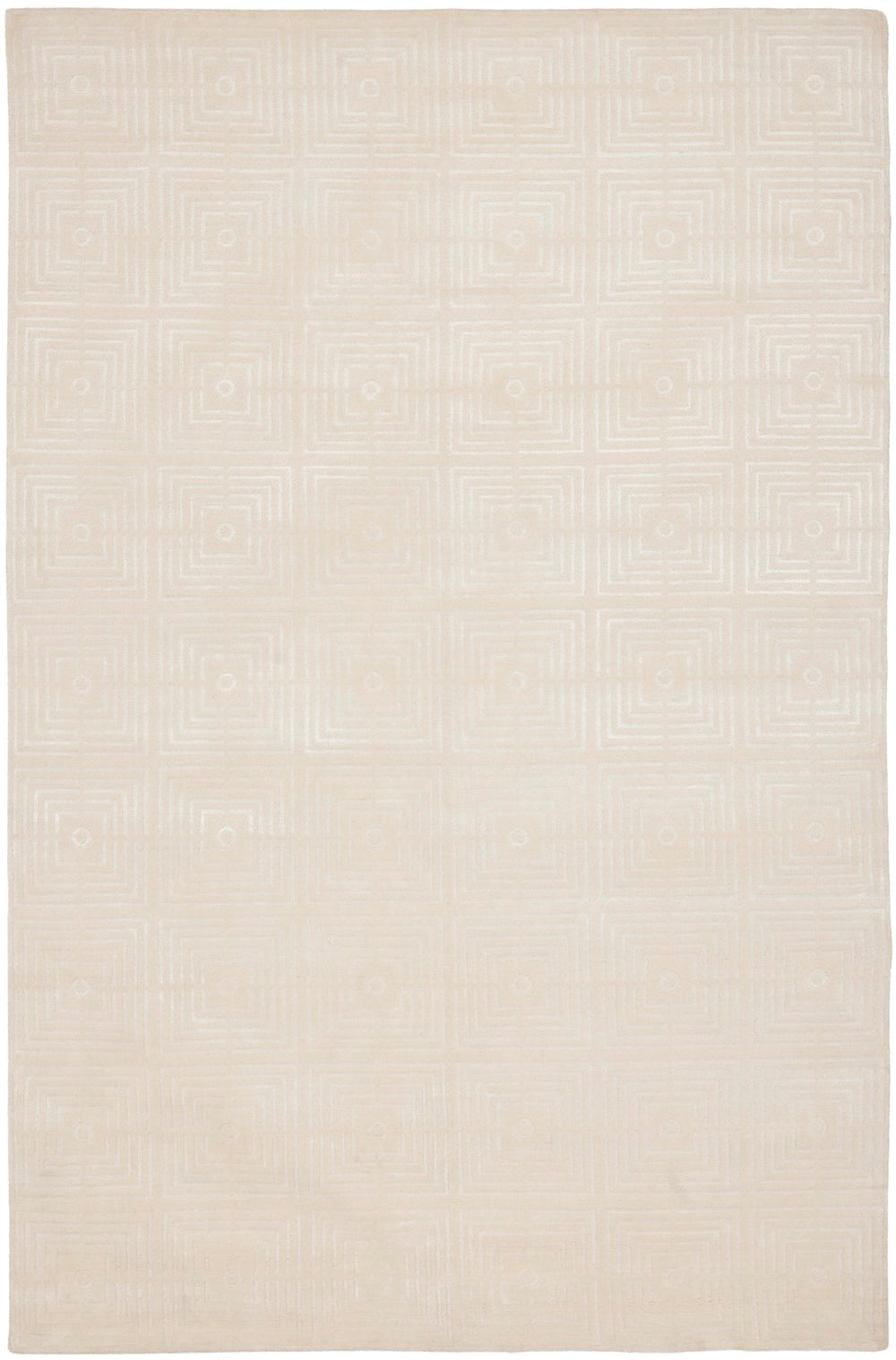 TB833 Hand Knotted Rug - Luxurious Wool Blend with Timeless Tibetan Design for Elegant Interiors