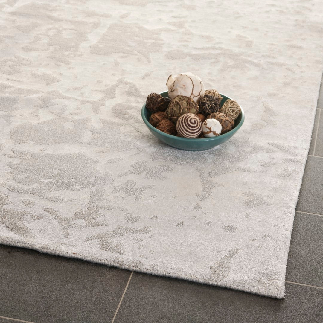 Knob Textured Rug TB837 Hand Knotted Rug - Luxurious Wool and Viscose Blend for Elegant