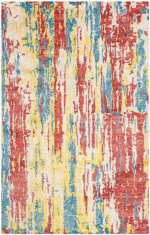 Tibetan Hand Knotted Rug by Safavieh - Luxurious Wool Blend, Elegant Design for Any Home Décor