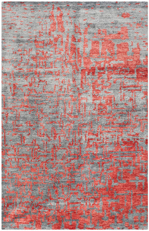 Tibetan Hand Knotted Rug - Luxurious Wool, Viscose, and Cotton Blend for Elegant Home Décor