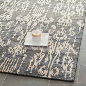 TB947 Hand Knotted Rug - Luxurious Wool Blend with Viscose & Cotton for Timeless Elegance in Any Room