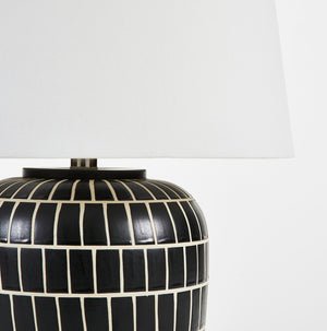 Safavieh Aela Table Lamp Black Ceramic TBL2000A