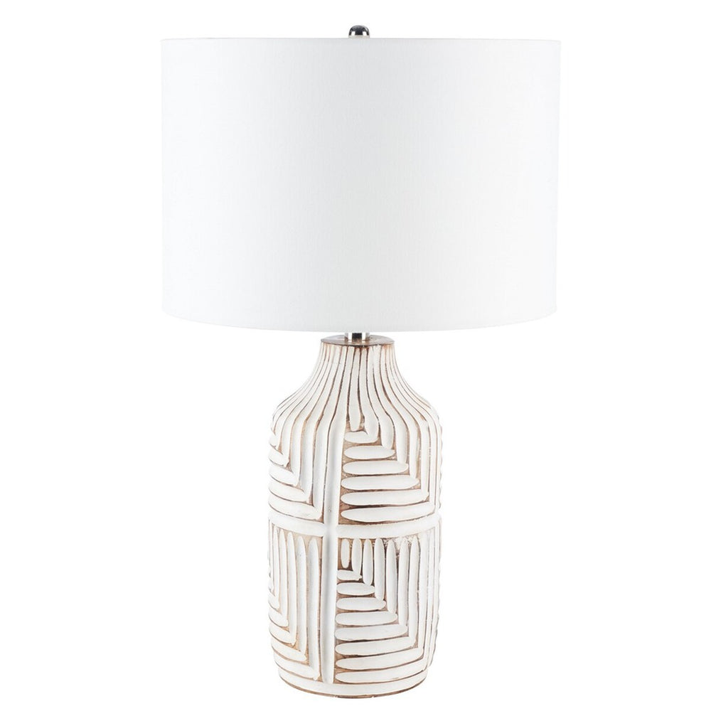 Safavieh Dione Table Lamp Ivory Wood TBL2006A
