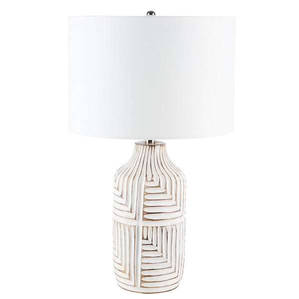 Safavieh Dione Table Lamp Ivory Wood TBL2006A