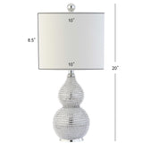 Clarabel Chrome 20-Inch H Table Lamp