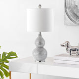 Clarabel Chrome 20-Inch H Table Lamp