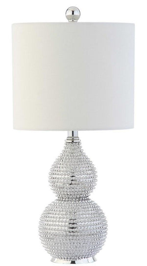 Clarabel Chrome 20-Inch H Table Lamp