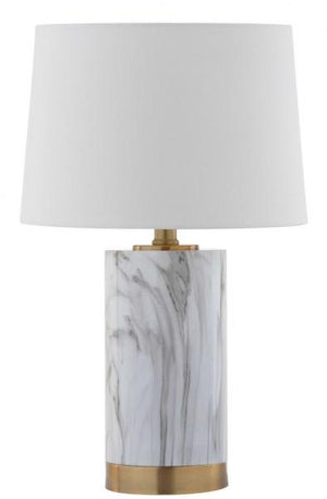 Clarabel Marble 18.25-Inch H Table Lamp