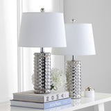 Harlee Table Lamp Silver - Set of 2