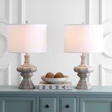 Safavieh - Set of 2 - Melville Table Lamp White TBL4180A-SET2 889048618169