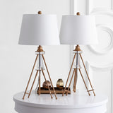 Safavieh - Set of 2 - Graham Table Lamp in Brass TBL4189A-SET2