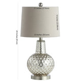 Safavieh Atlas, 23.5 Inch, Mercury, Table Lamp W/ Usb Port Mercury Glass TBL4201A-U