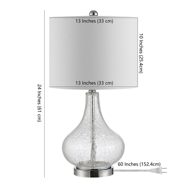 Brooks Glass Table Lamp 