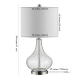 Brooks Glass Table Lamp 