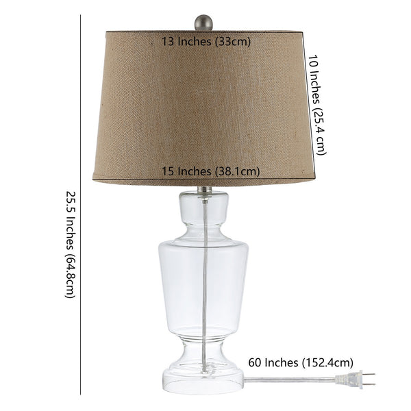 Amby Glass Table Lamp - Set of 2