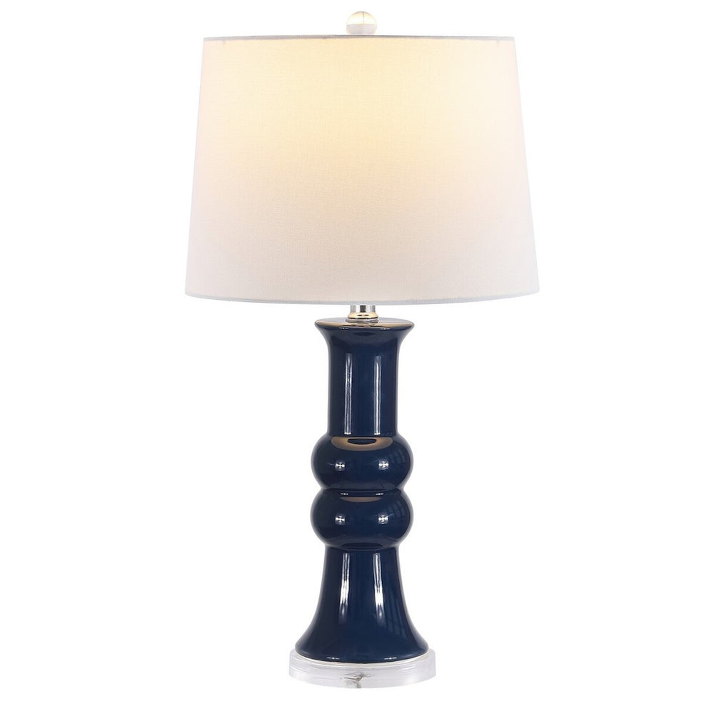 Lamber Table Lamp Set of 2 - Elegant Hourglass Design with Acrylic Base for Modern Home Décor