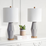 Safavieh Landren Table Lamp in Grey - Set of 2 TBL7002A-SET2