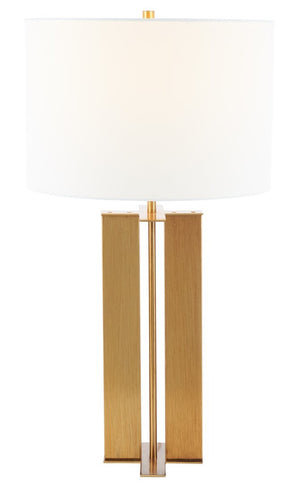 Safavieh Foley Table Lamp Brass 100% 'Steel TBL7021A