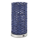 Safavieh Kirin, 15 Inch, Blue, Water Hyacinth Table Lamp W/ Usb Port​ Blue Water Hyacinth TBL9012A