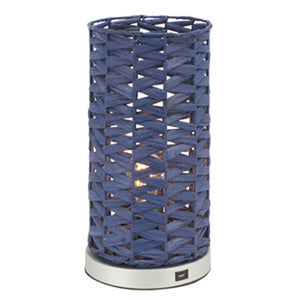 Safavieh Kirin, 15 Inch, Blue, Water Hyacinth Table Lamp W/ Usb Port​ Blue Water Hyacinth TBL9012A