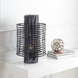 Safavieh Hemera Table Lamp Black Rattan TBL9014A