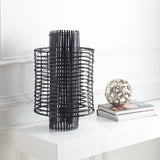 Safavieh Hemera Table Lamp Black Rattan TBL9014A