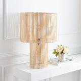 Safavieh Elara Table Lamp Natural Rattan TBL9015A