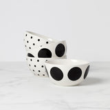 Kate Spade On The Dot Assorted All-Purpose Bowls, Set of 4 895198