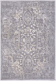 Tibetan TBT-2300 Traditional Polypropylene, Polyester Rug TBT2300-93123 Charcoal, Ivory, Khaki, Medium Gray 80% Polypropylene, 20% Polyester 9' x 12'4"