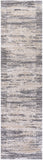 Tibetan TBT-2304 Modern Polypropylene, Polyester Rug TBT2304-2712 Khaki, Cream, Medium Gray, Charcoal 80% Polypropylene, 20% Polyester 2'7" x 12'