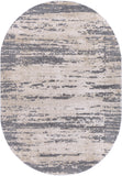 Tibetan TBT-2304 Modern Polypropylene, Polyester Rug TBT2304-6796OV Khaki, Cream, Medium Gray, Charcoal 80% Polypropylene, 20% Polyester 6'7" x 9'6" Oval