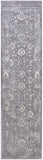 Tibetan TBT-2309 Traditional Polypropylene, Polyester Rug TBT2309-2712 Medium Gray, Ivory, Taupe, Charcoal 80% Polypropylene, 20% Polyester 2'7" x 12'