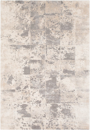 Tibetan TBT-2312 Modern Polypropylene, Polyester Rug TBT2312-93123 Khaki, Cream, Medium Gray, Taupe, Charcoal 80% Polypropylene, 20% Polyester 9' x 12'4"