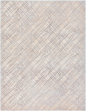 Tibetan TBT-2314 Modern Polypropylene, Polyester Rug TBT2314-710103 Medium Gray, Cream, Taupe, Charcoal 80% Polypropylene, 20% Polyester 7'10" x 10'2"
