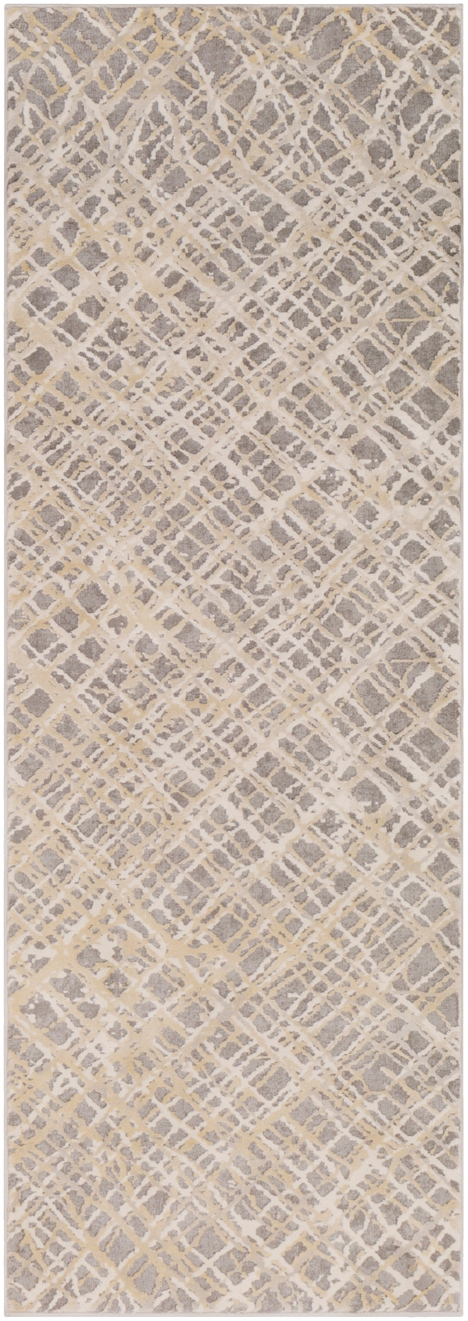Tibetan TBT-2316 Modern Polypropylene, Polyester Rug TBT2316-93123 Charcoal, Taupe, Khaki, Medium Gray, Cream 80% Polypropylene, 20% Polyester 9' x 12'4"