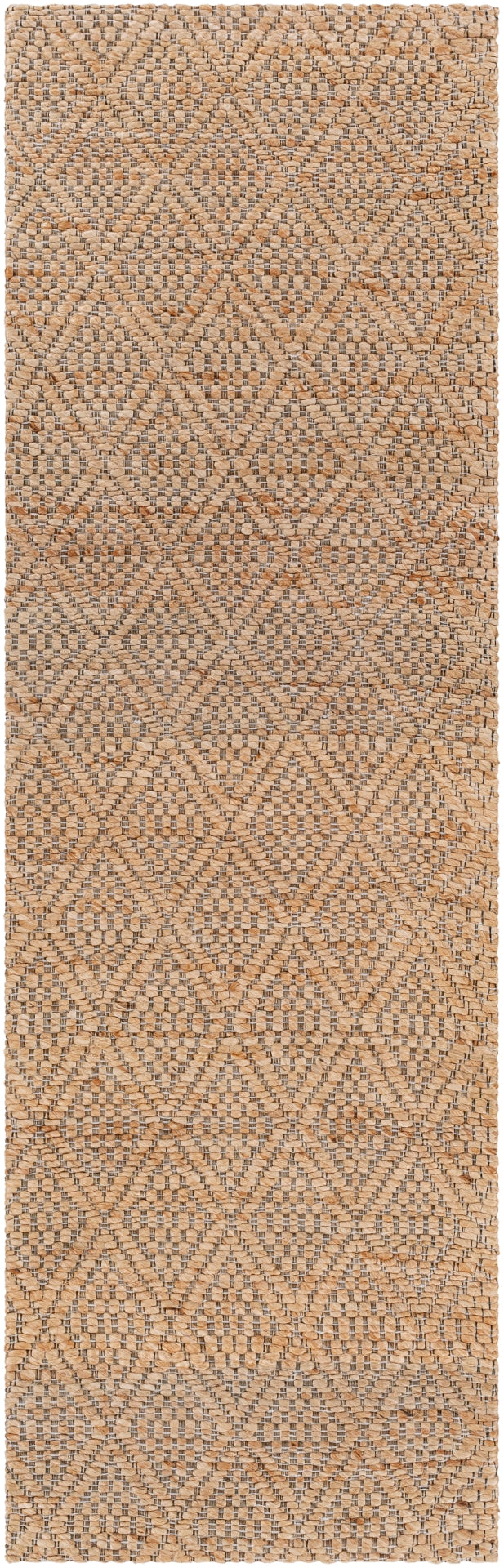 Trace TCE-2300 Modern Jute Rug TCE2300-81012 Camel, Black, Beige 100% Jute 8'10" x 12'