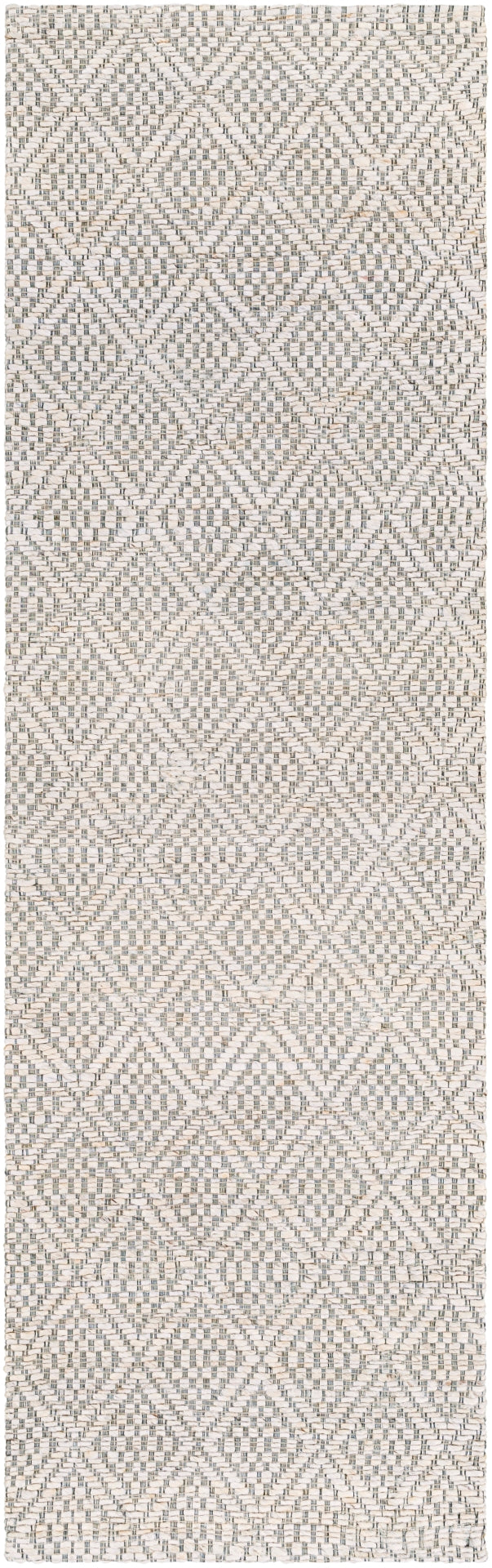 Trace TCE-2301 Modern Jute Rug TCE2301-81012 Cream, Medium Gray 100% Jute 8'10" x 12'