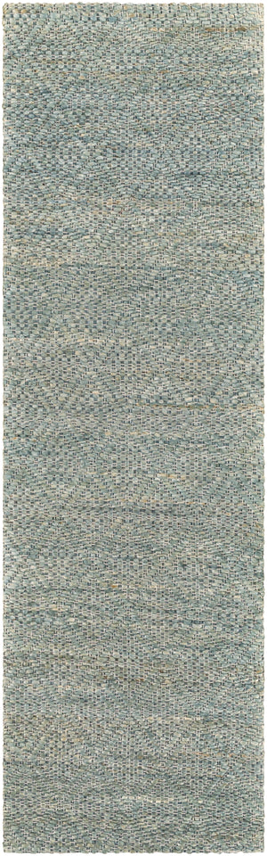 Trace TCE-2302 Modern Jute Rug TCE2302-268 Sage, Camel 100% Jute 2'6" x 8'
