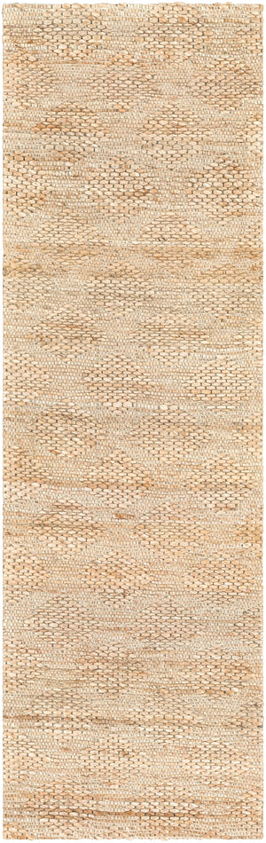 Trace TCE-2303 Modern Jute Rug TCE2303-268 Wheat, Camel 100% Jute 2'6" x 8'