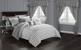 Sigal Grey Queen 20pc Comforter Set