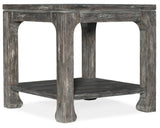 Beaumont Traditional/Formal Poplar And Hardwood Solids With Elm Veneers Square End Table