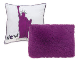 Liberty Purple Full 9pc Comforter Set