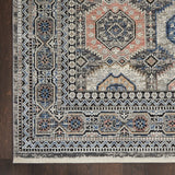 Nourison Starry Nights STN09 Persian Machine Made Loom-woven Indoor Area Rug Grey/Navy 9'10" x 12'6" 99446797254