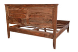 Porter Designs Sonora Solid Sheesham Wood King Natural Bed Brown 04-116-17-7720-KIT