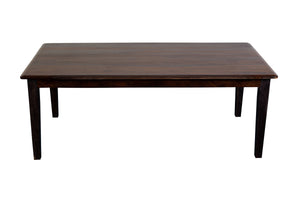 Porter Designs Sonora Solid Sheesham Wood Natural Dining Table Gray 07-116-01-801M
