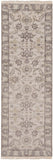 Theodora THO-3003 Traditional Viscose Rug THO3003-312 Medium Gray, Camel, Ivory 100% Viscose 3' x 12'