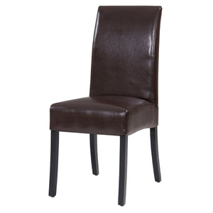 Valencia Bicast Leather Chair - Set of 2