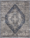 Nourison Kathy Ireland American Manor AMR02 French Country Machine Made Power-loomed Indoor only Area Rug Blue 7'10" x 9'10" 99446883285
