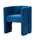 Modrest Tirta Modern Blue Accent Chair