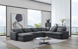 Porter Designs Cullen Modular Contemporary Sectional Gray 01-206C-66-7007-KIT